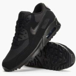 triple black trainers junior